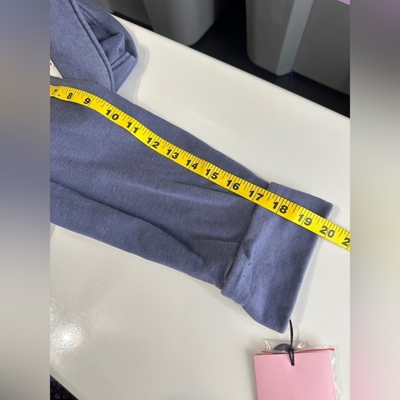 NWT Avec Les Filles Women’s Oversized Button-Down Jacket Blue Sz M - Picture 9 of 12